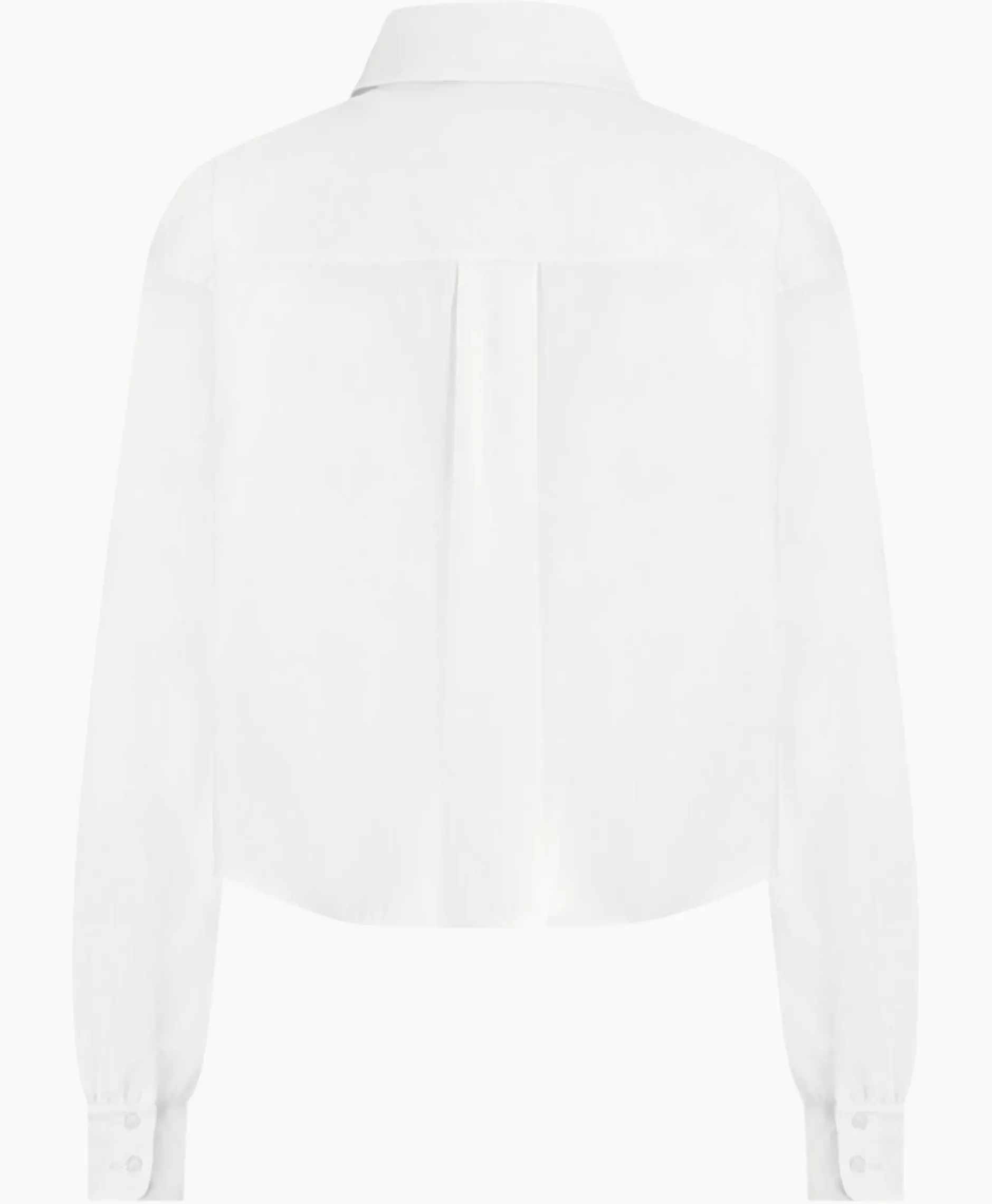 Blouse Dion Cropped Poplin Wit^Studio Anneloes Discount