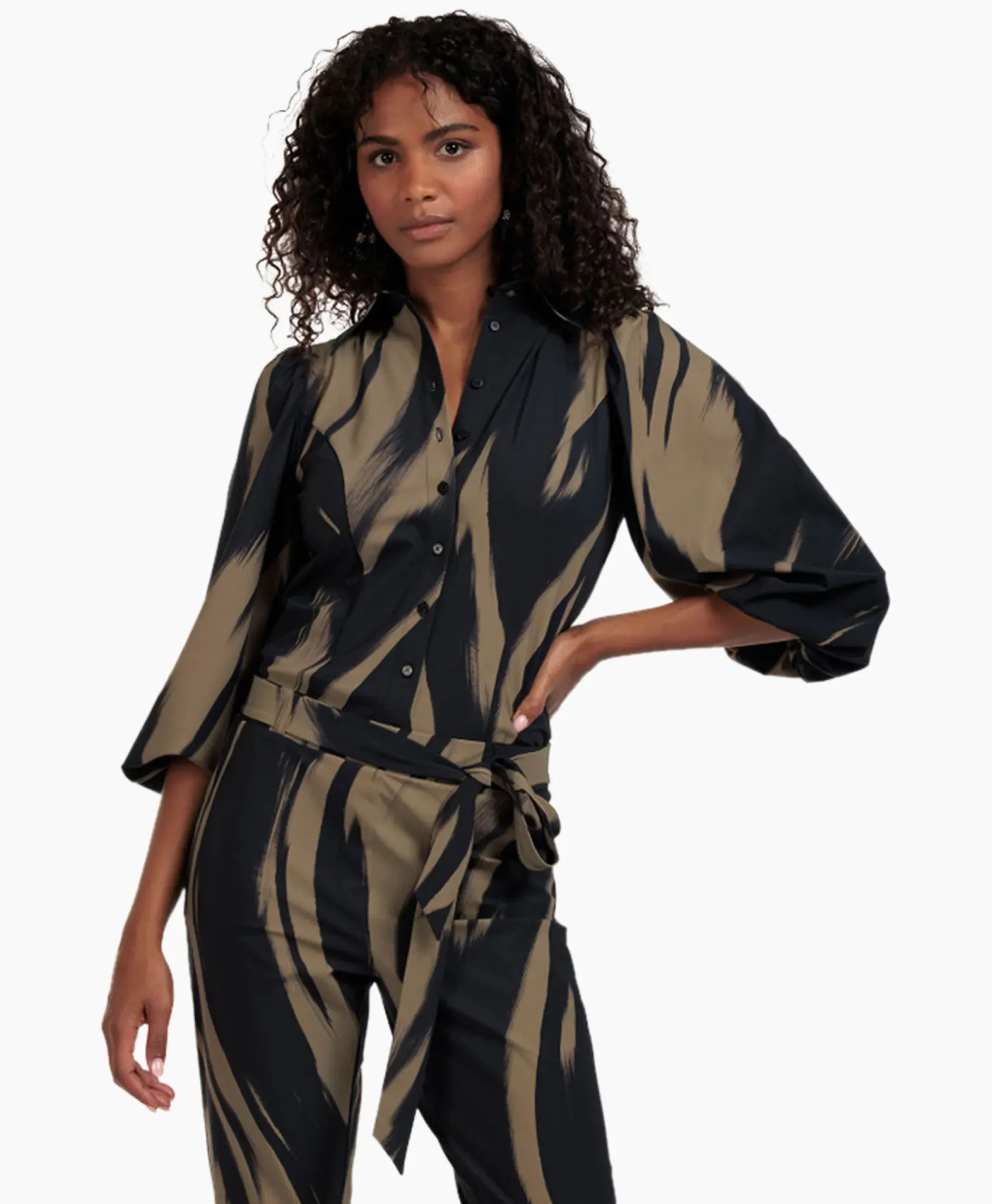 Blouse Elise Forest Combo L^Studio Anneloes Hot
