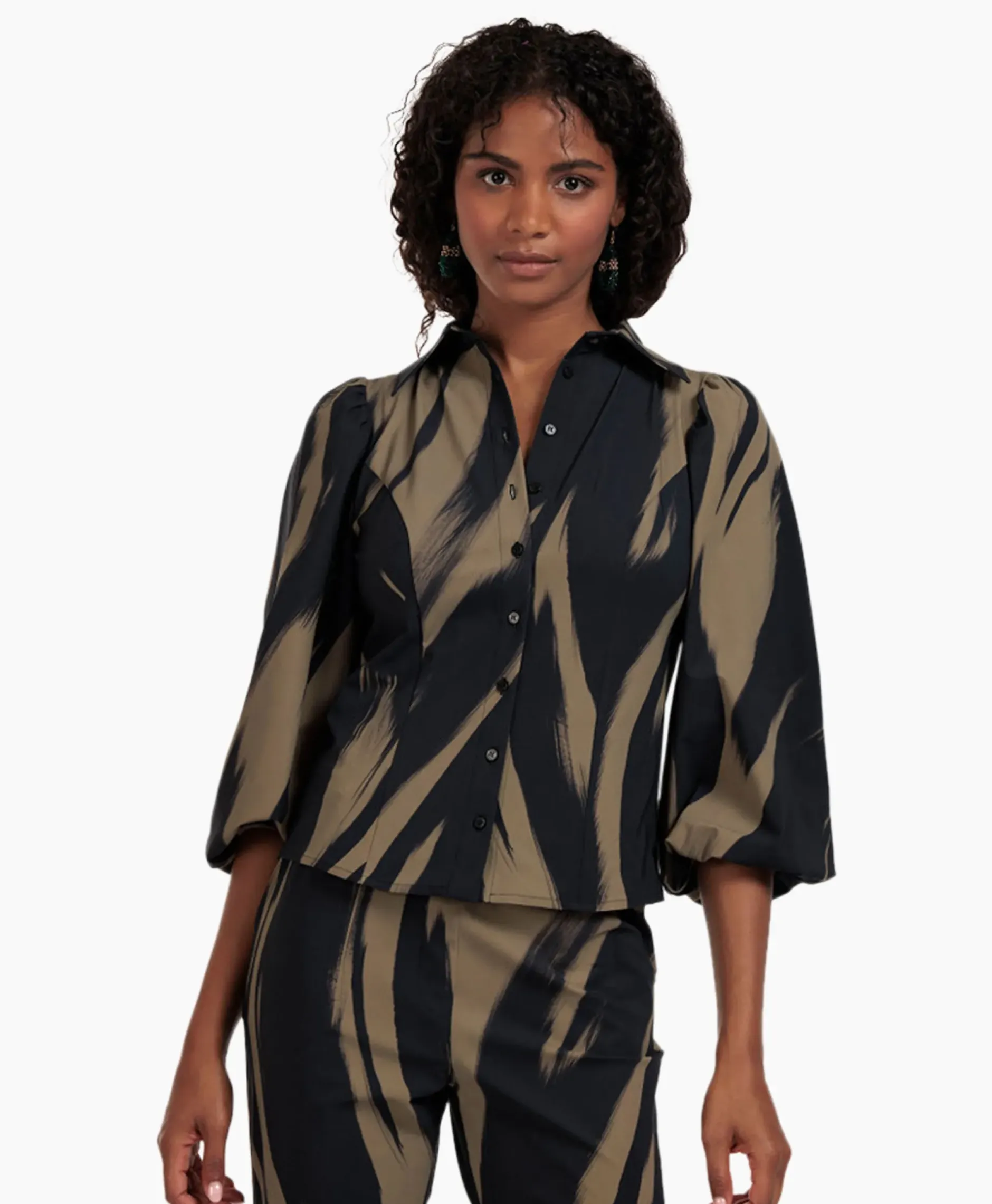 Blouse Elise Forest Combo L^Studio Anneloes Hot