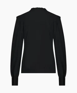 Blouse Nellie Zwart Dessin^Studio Anneloes Hot