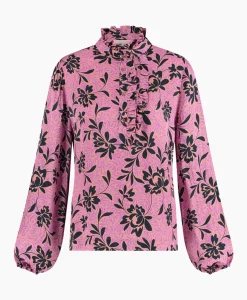 Blouse Odette Satin Blooming Combo L^Studio Anneloes