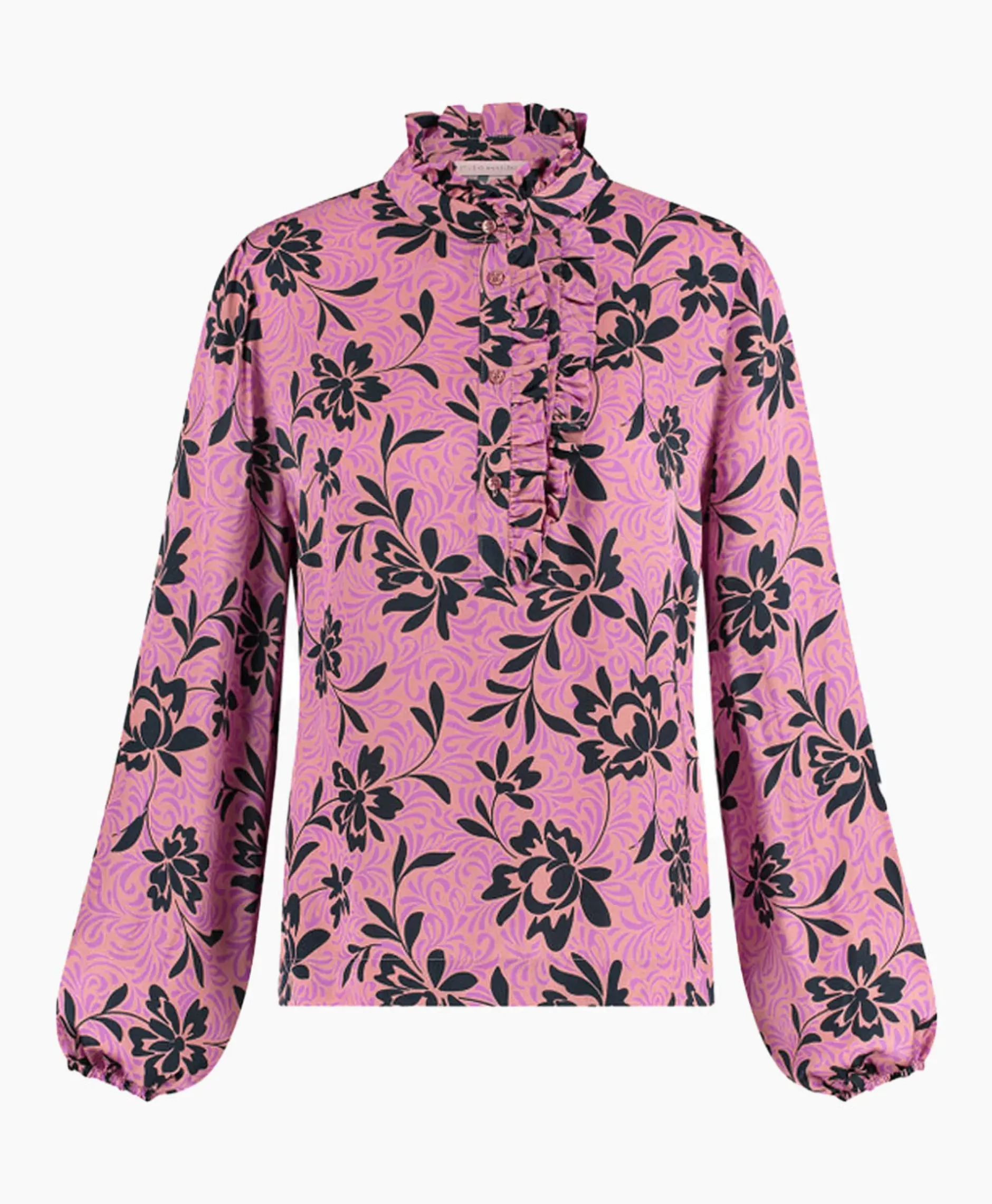 Blouse Odette Satin Blooming Combo L^Studio Anneloes