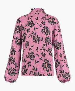Blouse Odette Satin Blooming Combo L^Studio Anneloes