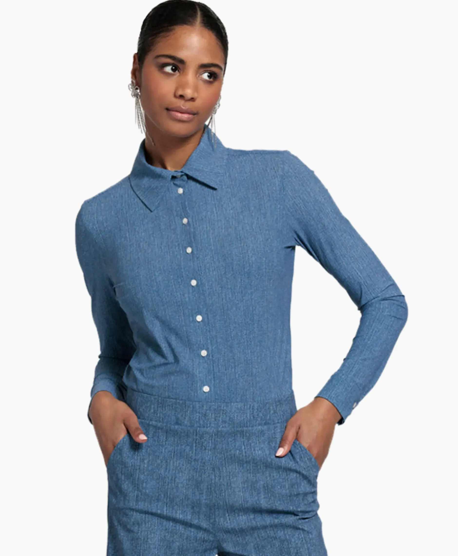Blouse Poppy Jeans^Studio Anneloes Best