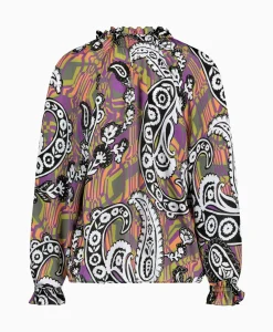 Blouse Revelin Voile Paisley Combo L^Studio Anneloes New