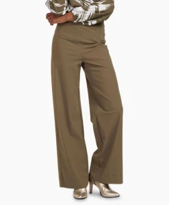 Broek Alex Bonded Trousers Bruin Dessin^Studio Anneloes Hot
