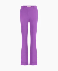 Broek Flair Bonded Trousers Paars^Studio Anneloes Sale