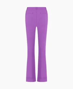 Broek Flair Bonded Trousers Paars^Studio Anneloes Sale