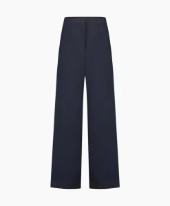 Broek Holly Bonded Trousers Donker Blauw^Studio Anneloes Hot
