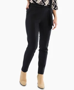 Broek Katlyn Shiny Bnd Trousers Zwart^Studio Anneloes Clearance