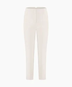Broek Nine Shiny Bonded Trousers Off White^Studio Anneloes Discount