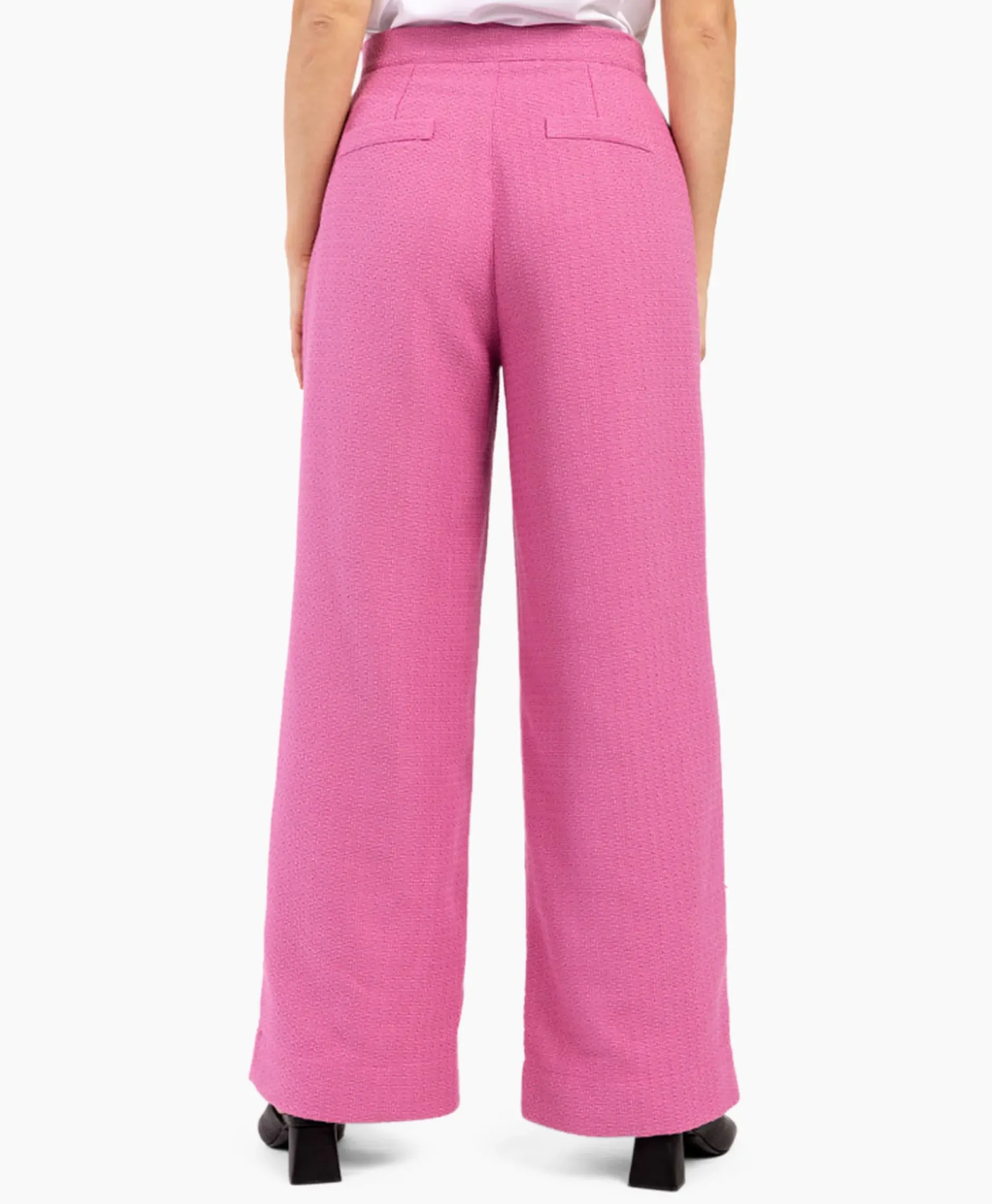 Broek Rasa Tweed Trousers Lila^Studio Anneloes