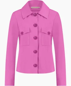 Jack Claire Bonded Jacket Lila^Studio Anneloes Best