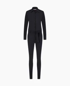 Jumpsuit Angelique Ls Donker Blauw^Studio Anneloes Online