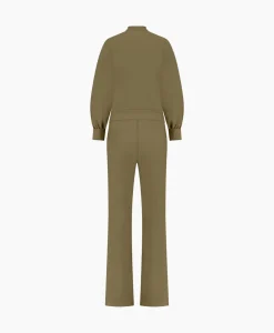 Jumpsuit Feda Bruin Dessin^Studio Anneloes Best