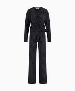 Jumpsuit Malia Pinstripe Zwart Dessin^Studio Anneloes Clearance