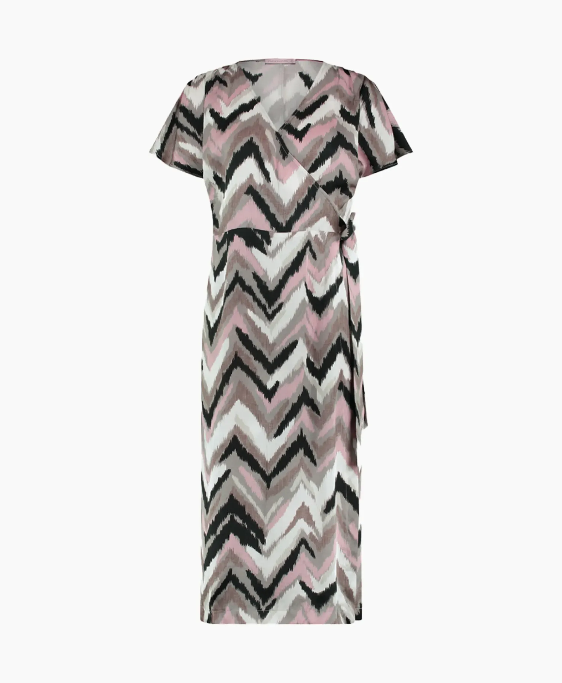 Jurk Juno Satin Wrap Dress Ecru^Studio Anneloes Online