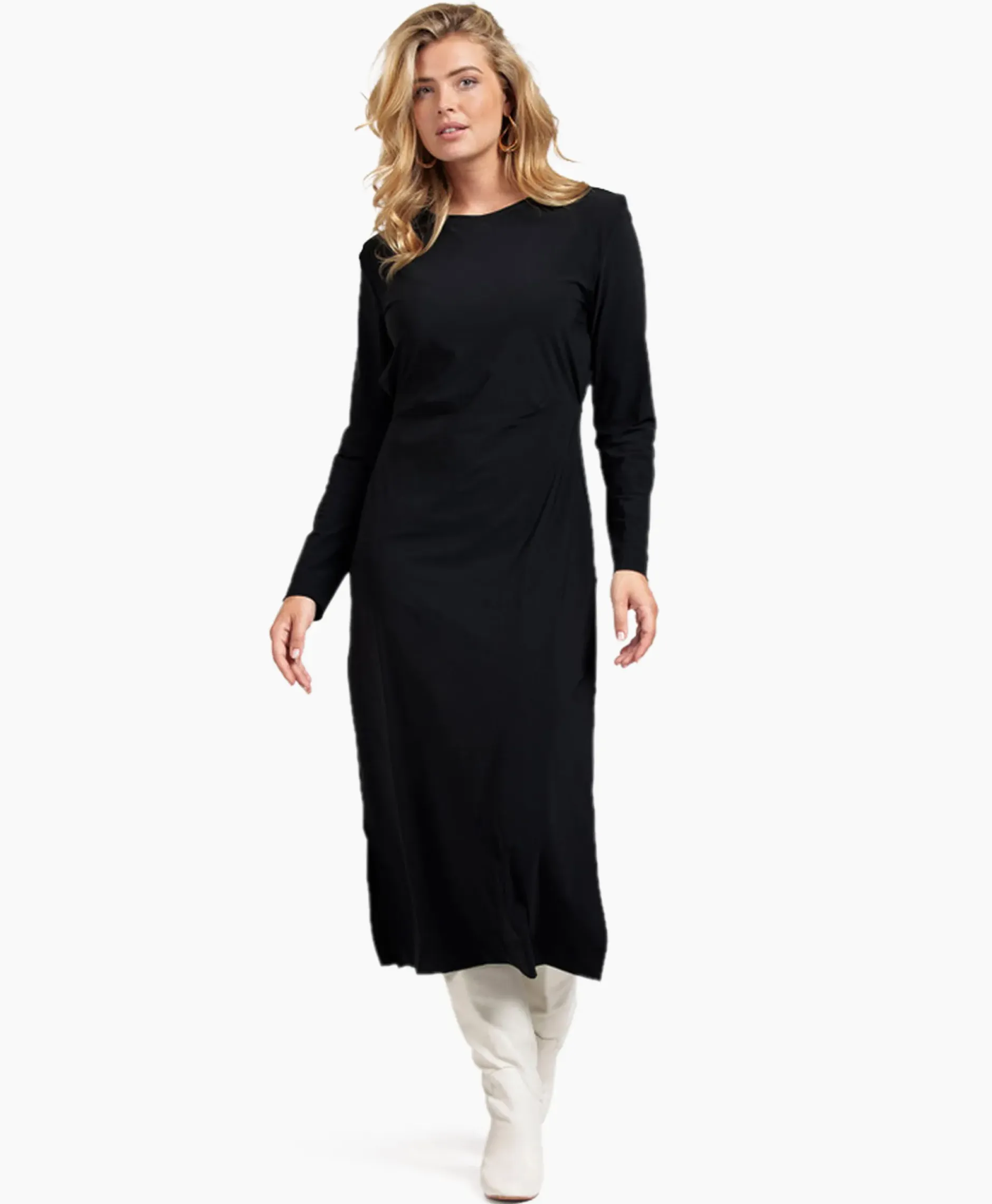 Jurk Tammy Dress Zwart^Studio Anneloes Hot