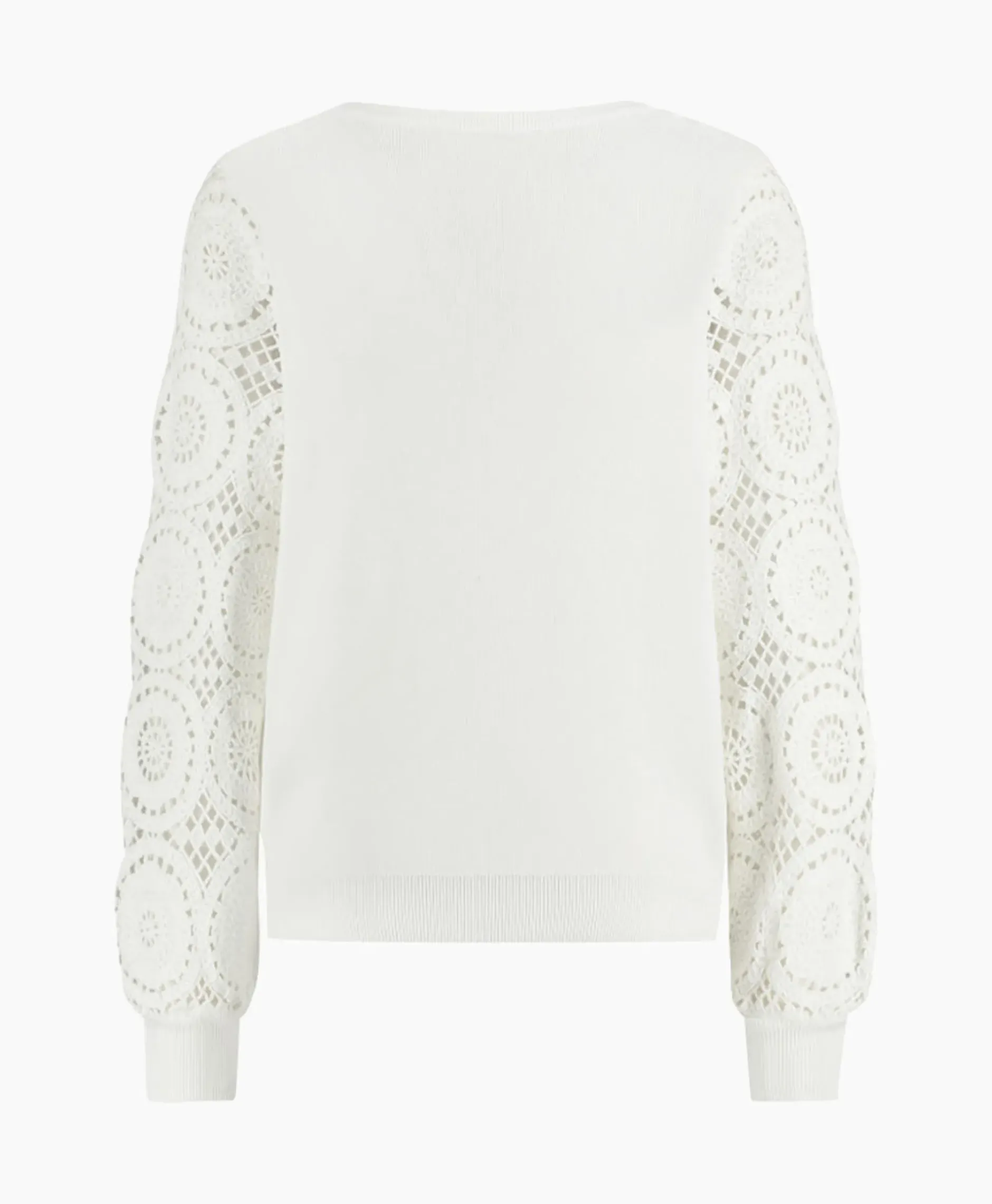 Pullover Dinah Crochet Off White^Studio Anneloes Online