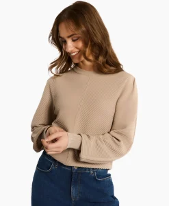 Pullover Erika Rib Zand^Studio Anneloes Online