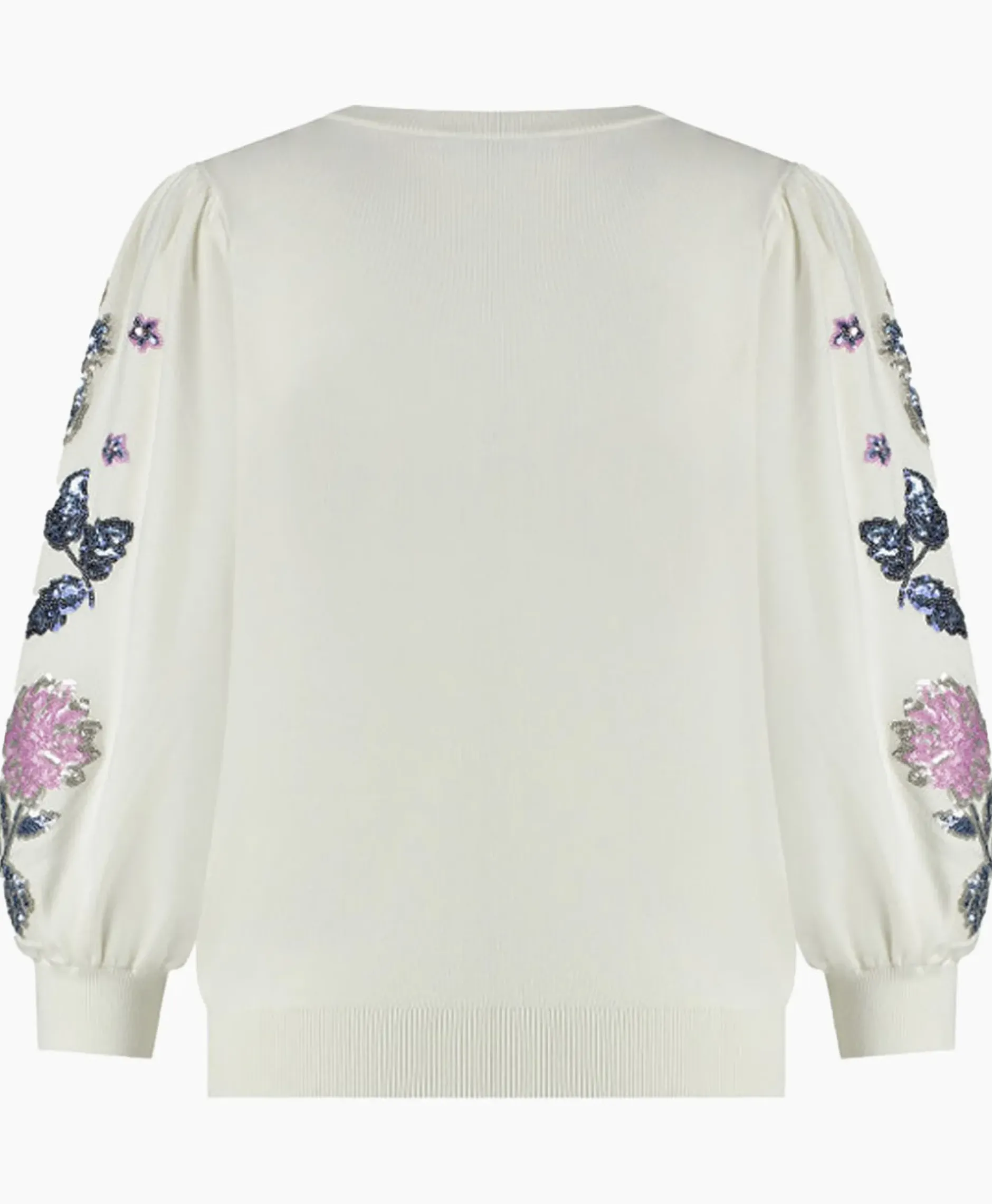 Pullover Hollie Embroidery Ecru^Studio Anneloes Sale