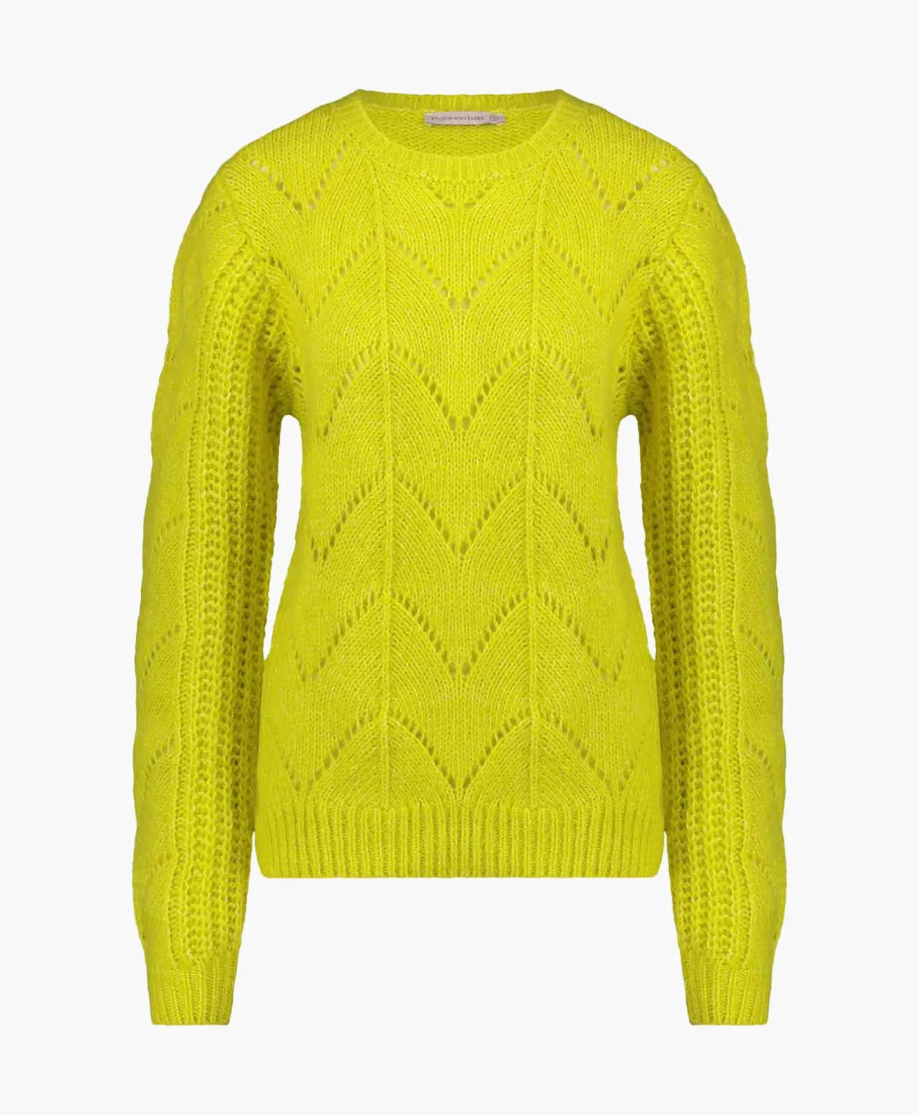 Pullover Kesia Geel^Studio Anneloes Hot