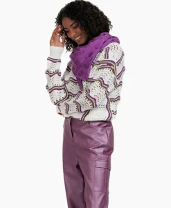 Pullover Leana Ajour Ecru^Studio Anneloes Online