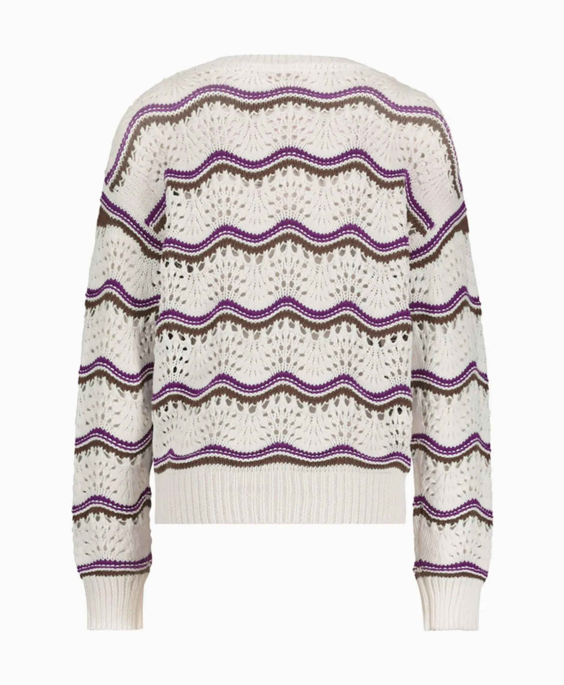 Pullover Leana Ajour Ecru^Studio Anneloes Online
