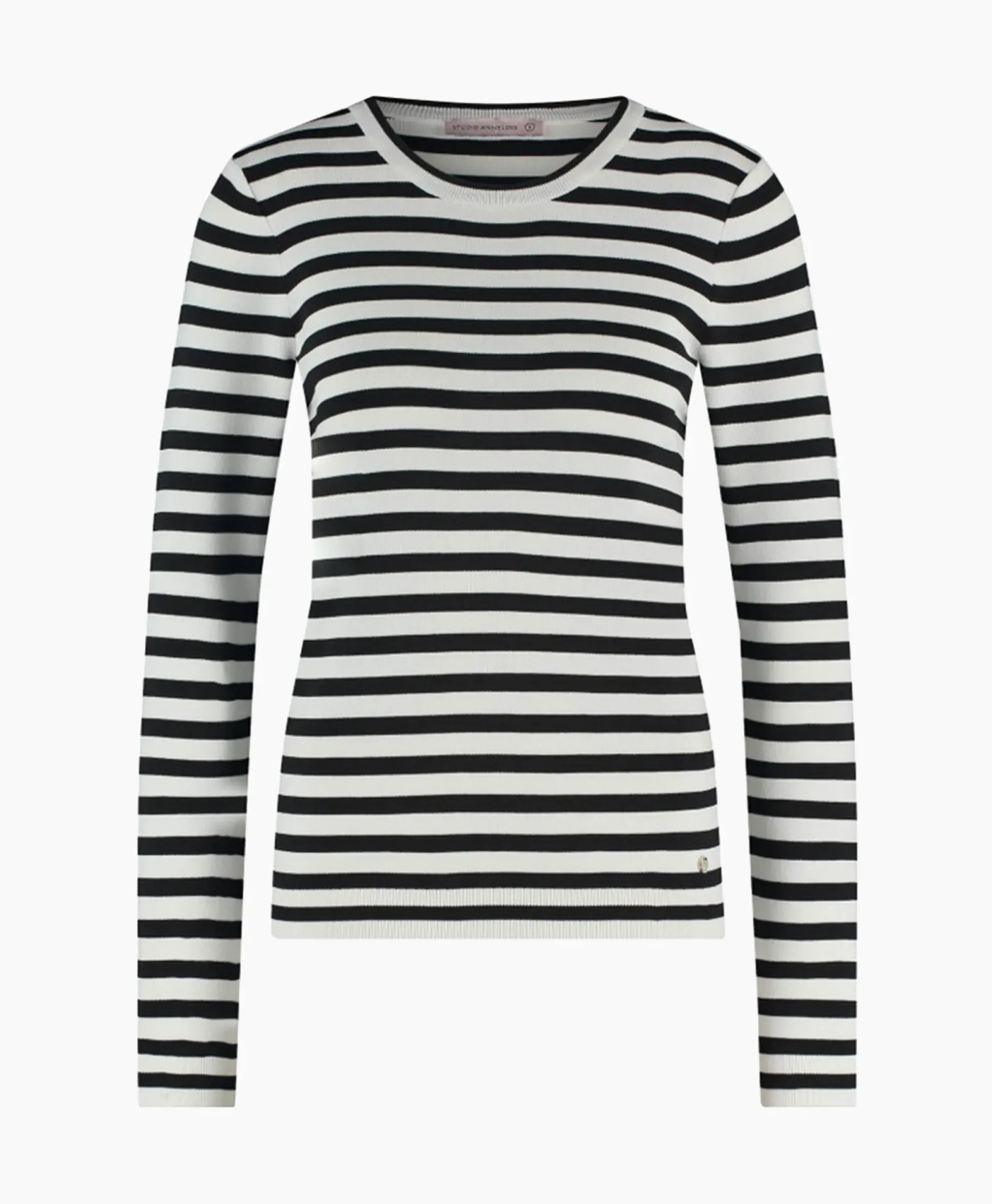 Pullover Luna Stripe Ecru^Studio Anneloes Discount
