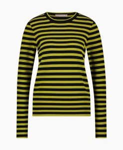 Pullover Luna Stripe Zwart Dessin^Studio Anneloes Discount