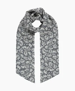 Shawl Hairscarf Daisy Crepe Blauw^Studio Anneloes Outlet