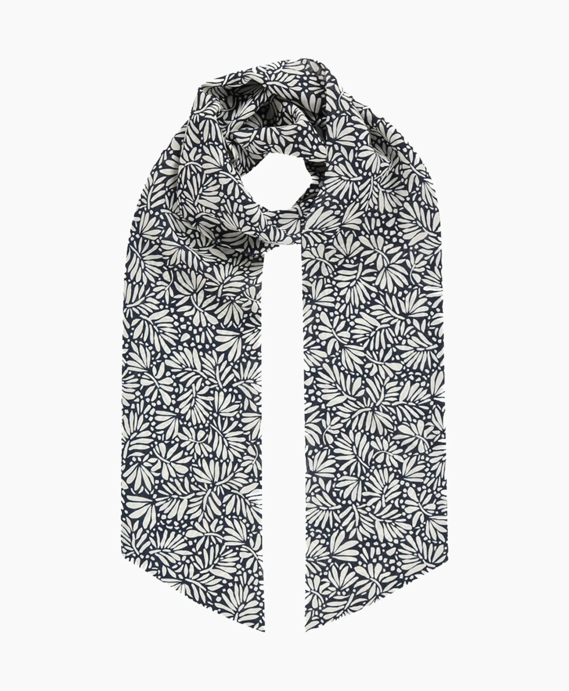 Shawl Hairscarf Daisy Crepe Blauw^Studio Anneloes Outlet