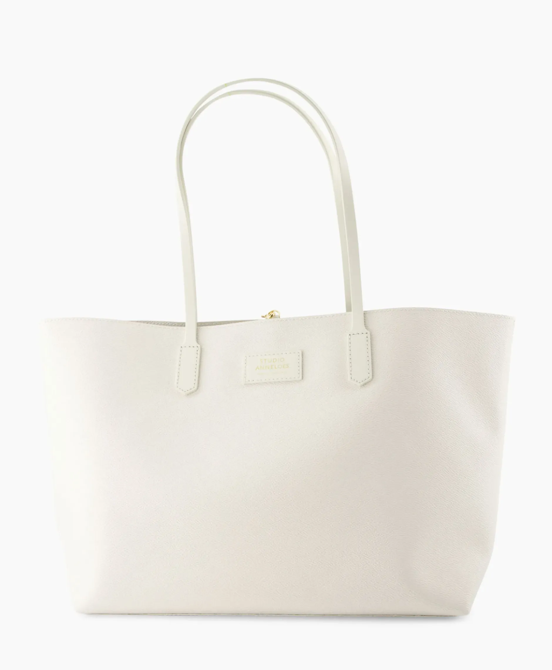 Tas Shopper Sa Solid Off White^Studio Anneloes Discount