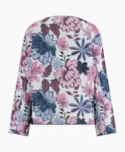 Top Esra Jaquard Flower Jacket Ecru^Studio Anneloes Best