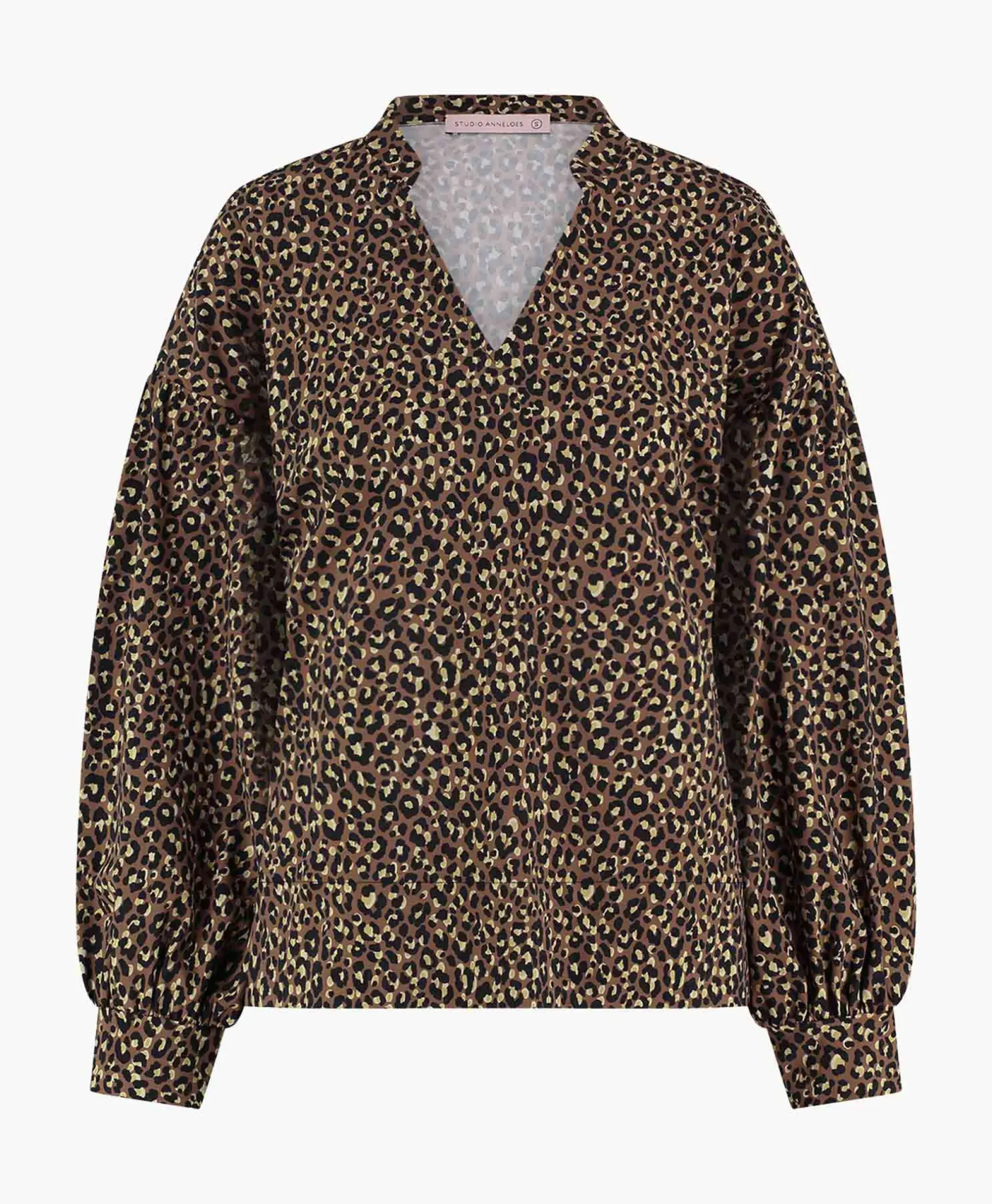 Top Julia Leopard Bruin^Studio Anneloes New