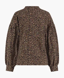 Top Julia Leopard Bruin^Studio Anneloes New