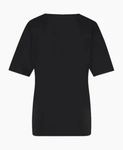 Top & T-Shirt Vicky Shirt Zwart Dessin^Studio Anneloes Best