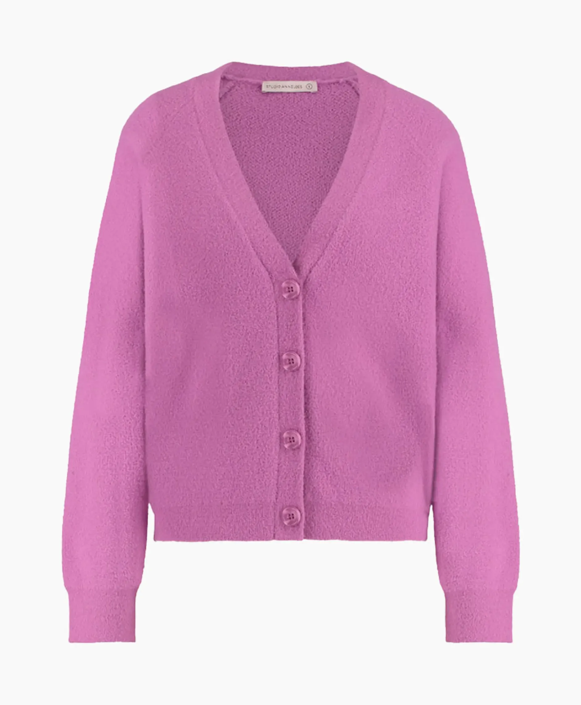 Vest Olivian Soft Cardigan Lila^Studio Anneloes New