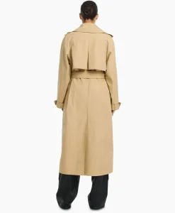 Trenchcoat Mexia Cotton Twill Beige^Studioar By Arma Best