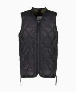 Bodywarmer Military V Neck Zwart^Taion Online