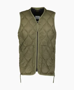 Bodywarmer Military V Neck Olijf^Taion Hot