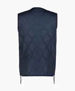 Bodywarmer Military W-Zip V Neck Down Donker Blauw^Taion Discount