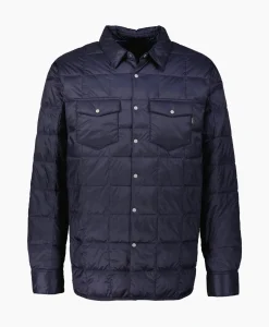 Jack W-Pocket Down Shirts Donker Blauw^Taion Hot