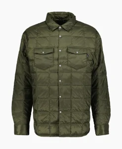 Jack W-Pocket Down Shirts Donker Groen^Taion Best