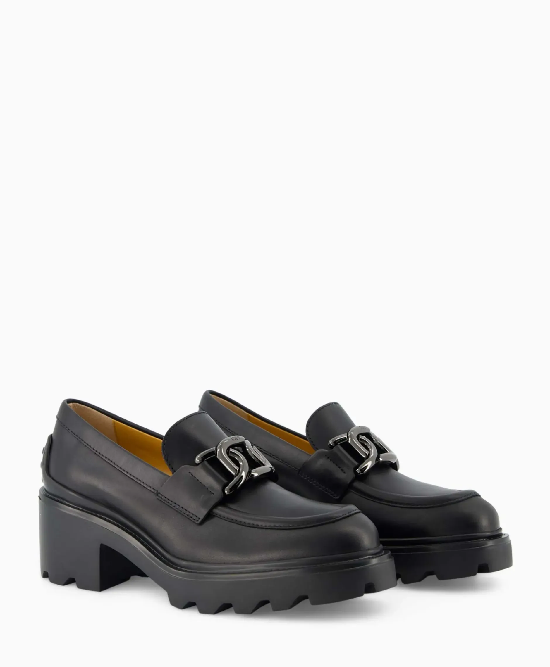 Tod's Tod's Loafer Gomma Carro Zwart^Tod's Discount
