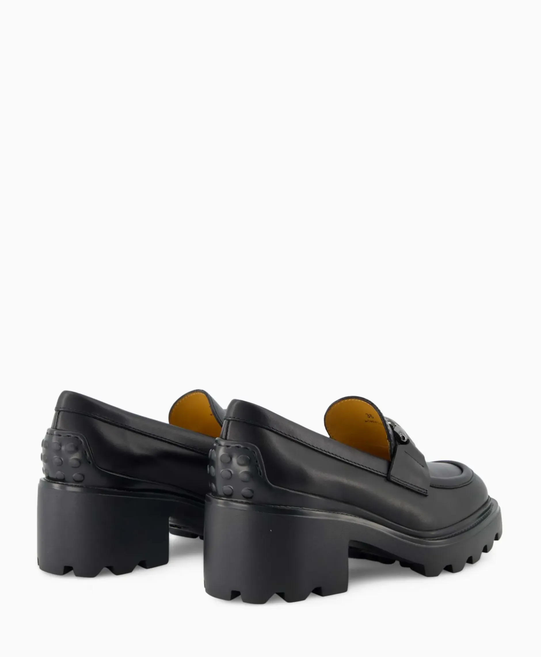 Tod's Tod's Loafer Gomma Carro Zwart^Tod's Discount