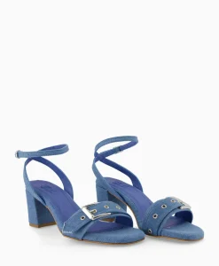 Sandaal Met Hak Tl-Melissa Licht Blauw^Toral Online