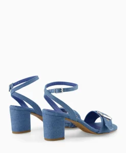 Sandaal Met Hak Tl-Melissa Licht Blauw^Toral Online