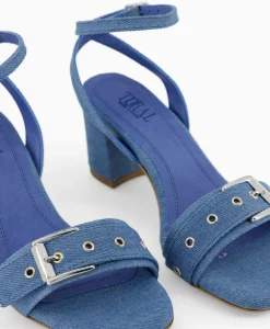 Sandaal Met Hak Tl-Melissa Licht Blauw^Toral Online