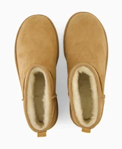 Enkellaars Classic Ultra Mini Cognac^Ugg Discount